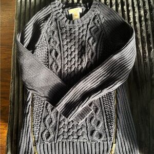 Michael Kors navy blue Knit Sweater